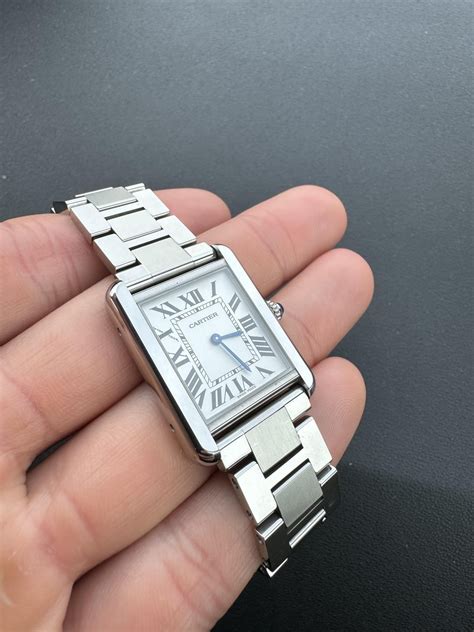 cartier tank solo small lug width|cartier watch spec sheet.